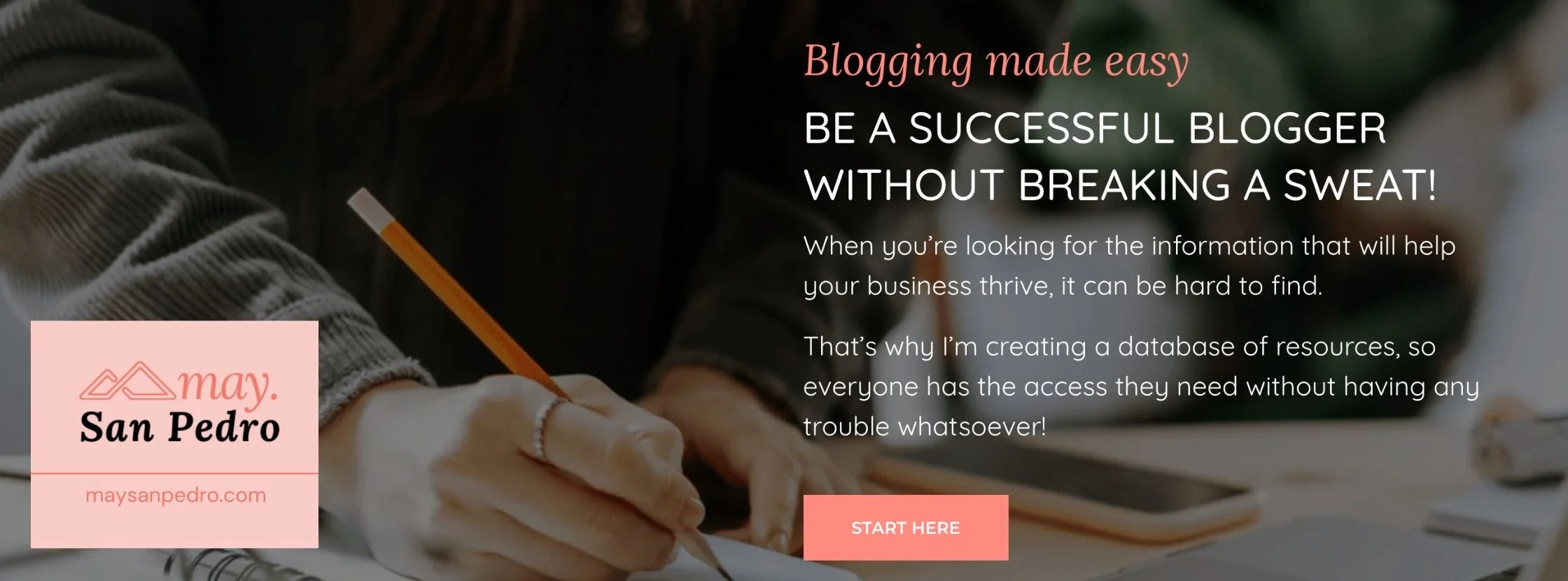 own website