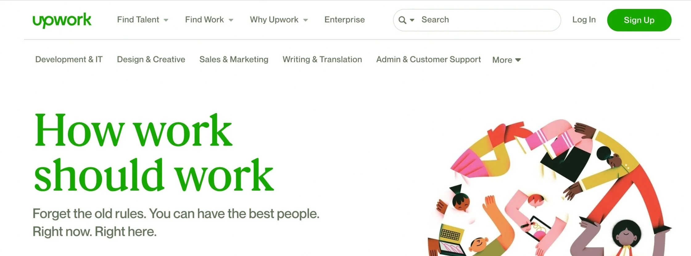 online graphic design in upwork